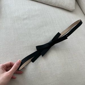 KATE SPADE Black Waist Leather Belt, size M